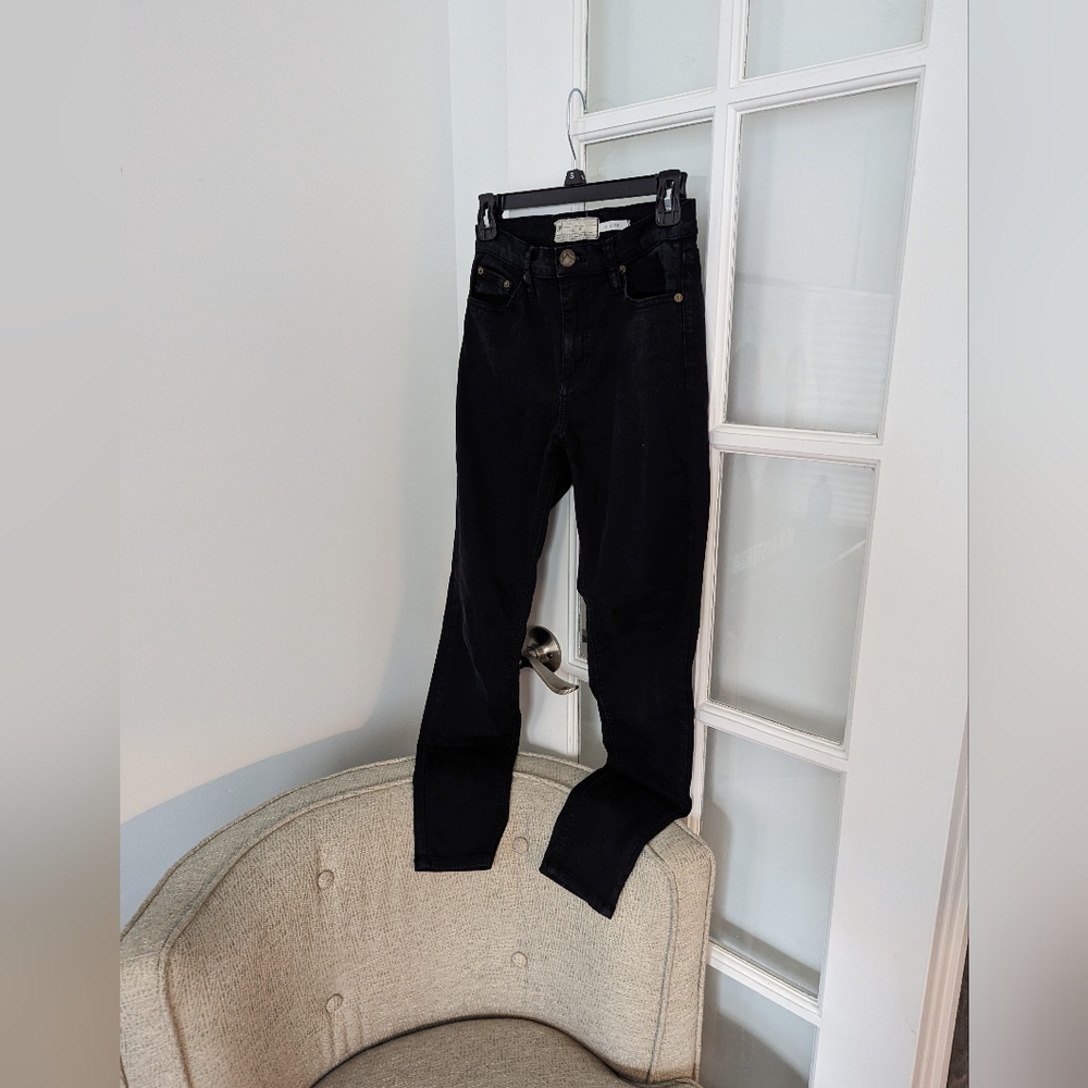 Free people black stretch jean